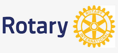 Logo rotary-club-cliente da GR3 WEB em criação de sites