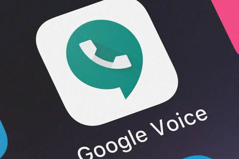 Aplicativo Google Voice no telefone