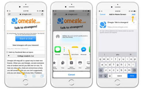 Omegle app