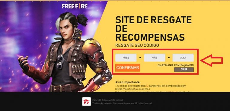 Resgatar Codiguinho No Garena Free Fire Passo A Passo Gr Web